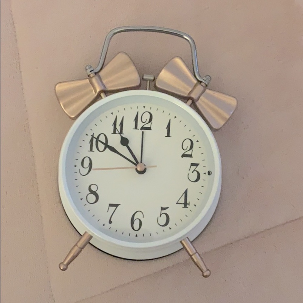 Brand New Rose Gold Clock